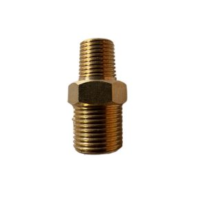 1/4” Male to 3/8” Male Nipple